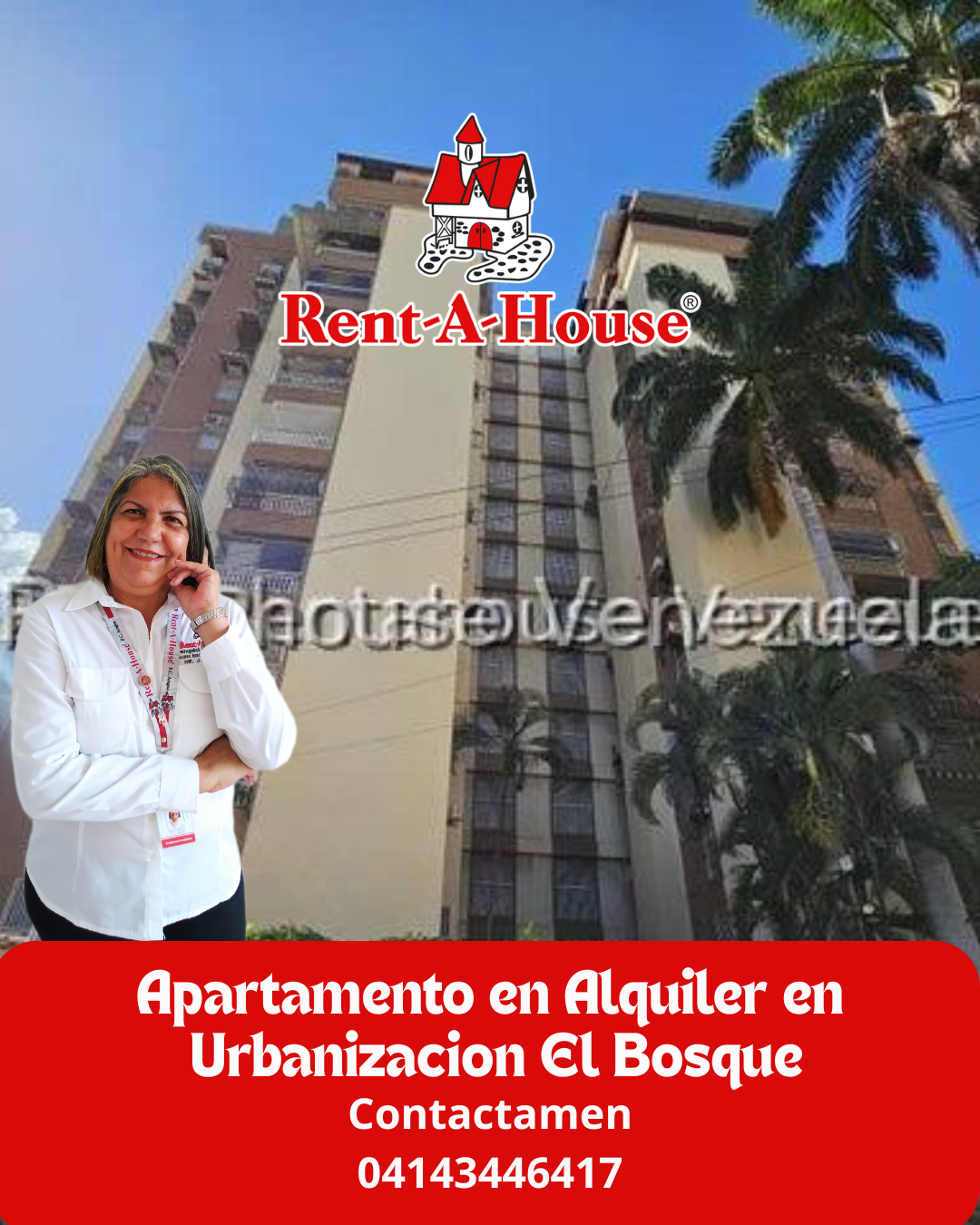 Apartamento en Alquiler en Urbanizacion El Bo