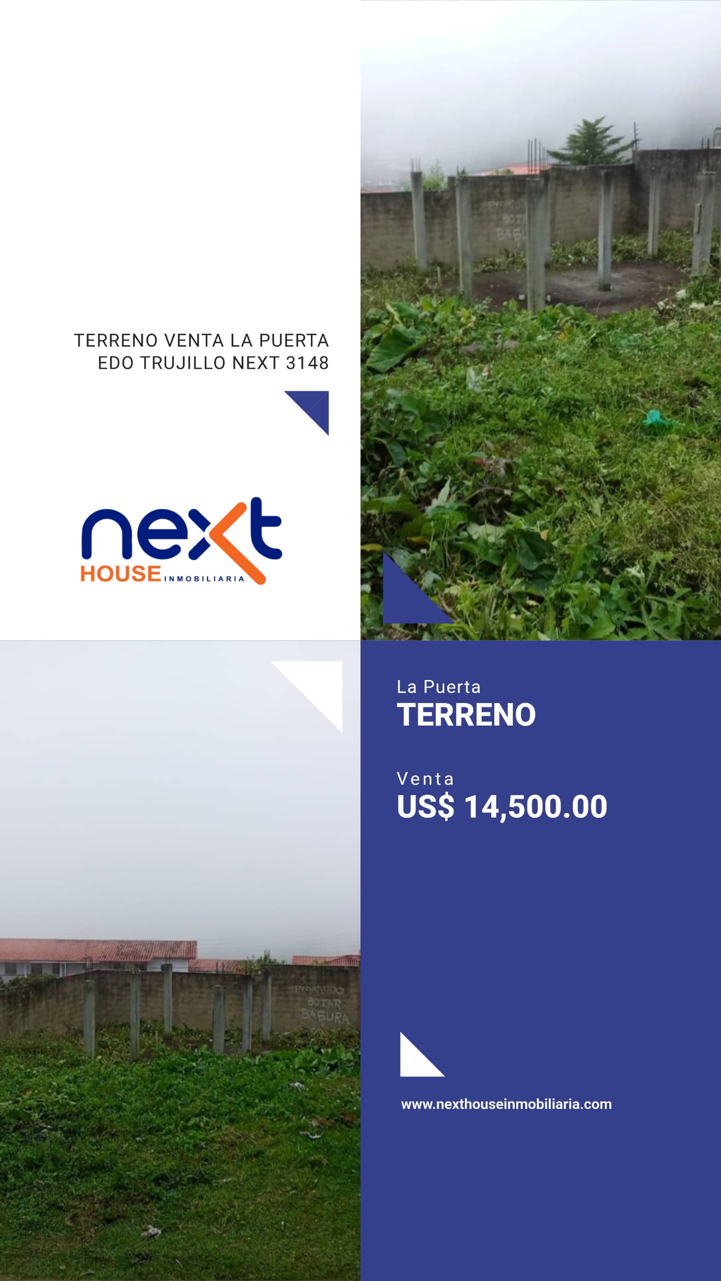 Terreno en venta La Puerta NEXT 3148