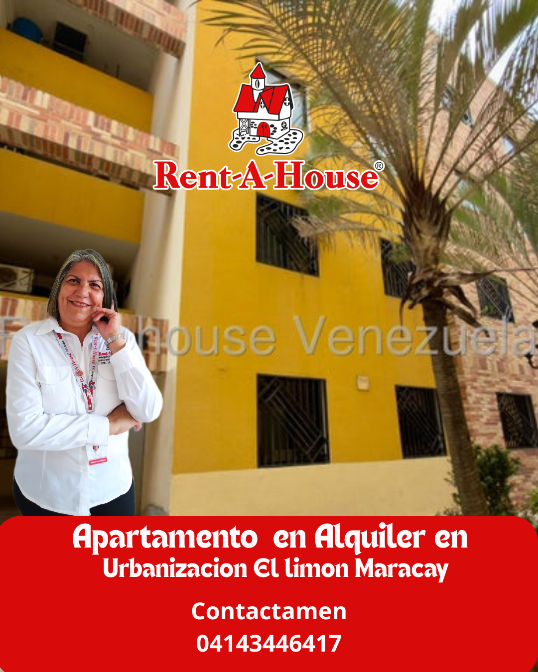 Apartamento en Alquiler El Limon Maracay 26-1