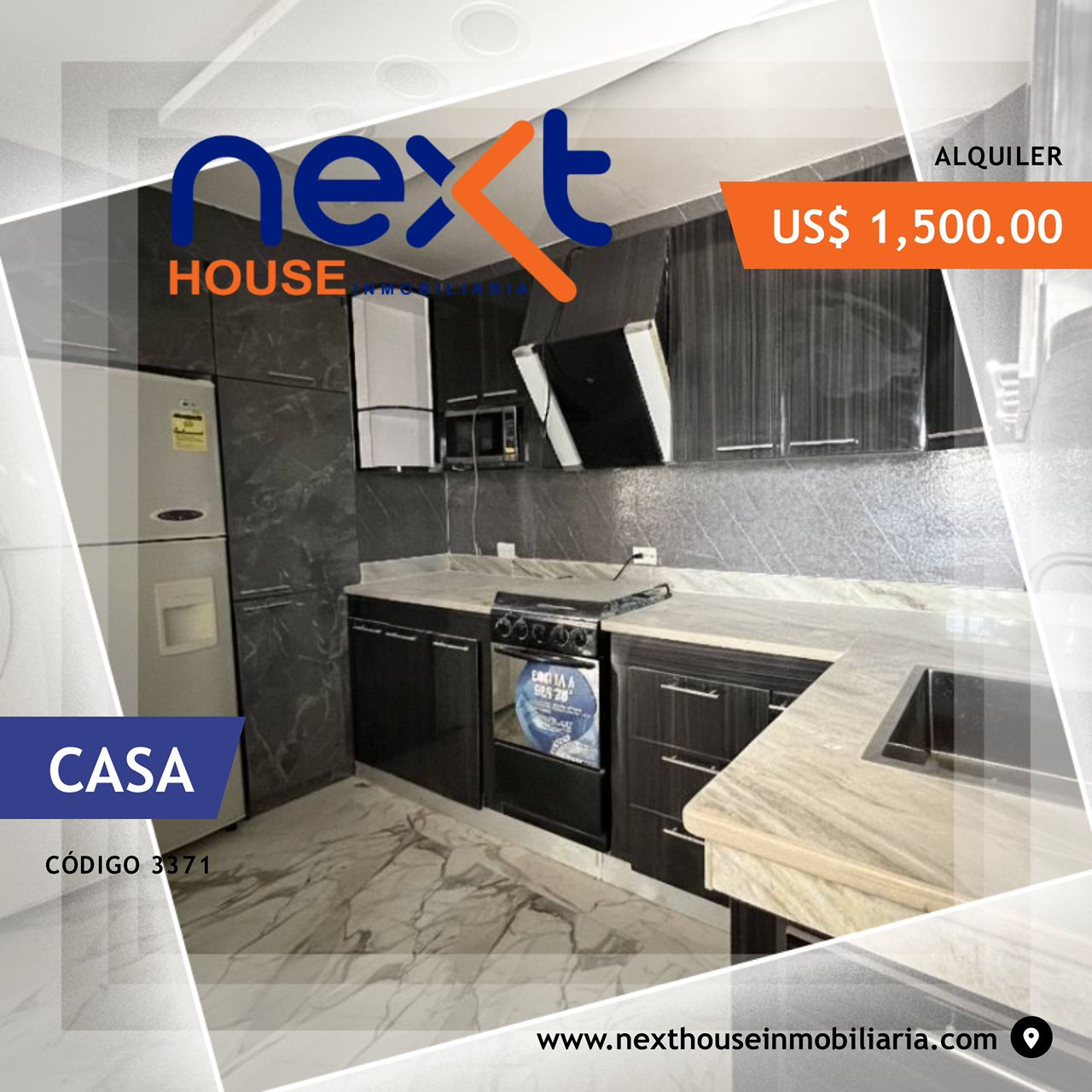 Casa en alquiler NEXT 3371