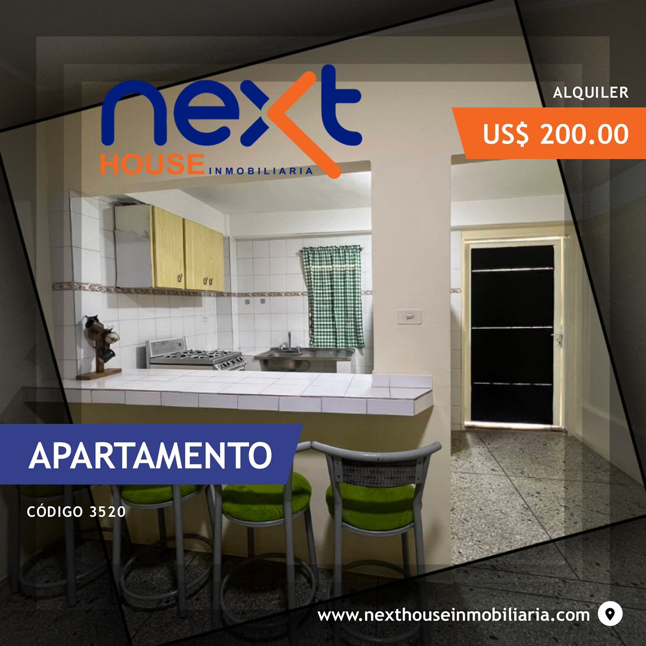 Apartamento en alquiler NEXT 3520