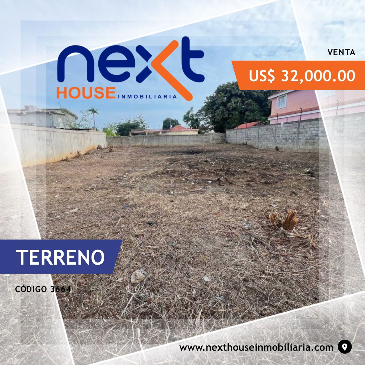 Terreno en venta NEXT 3664