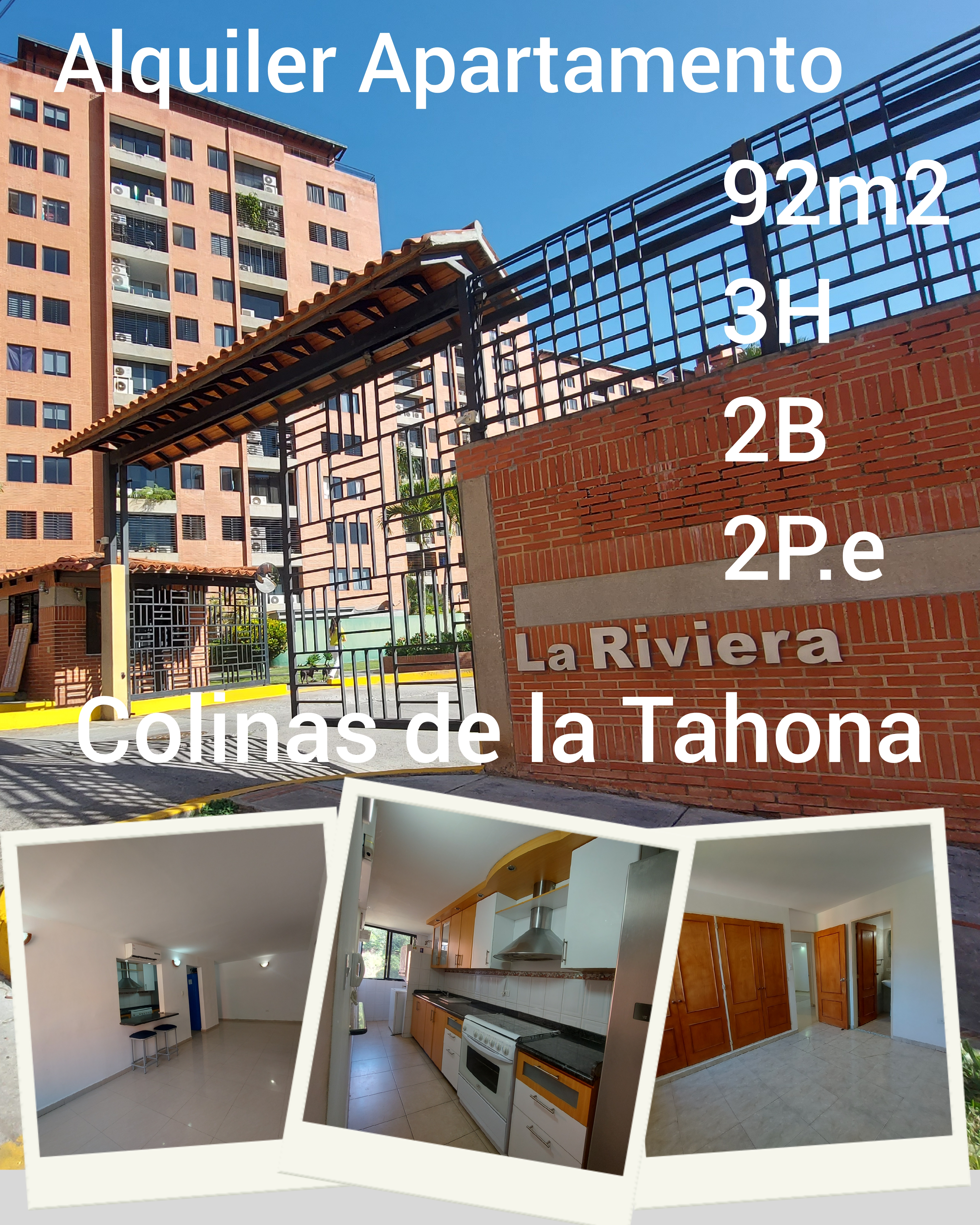 Alquilo apartamento  Colinas de la Tahona 