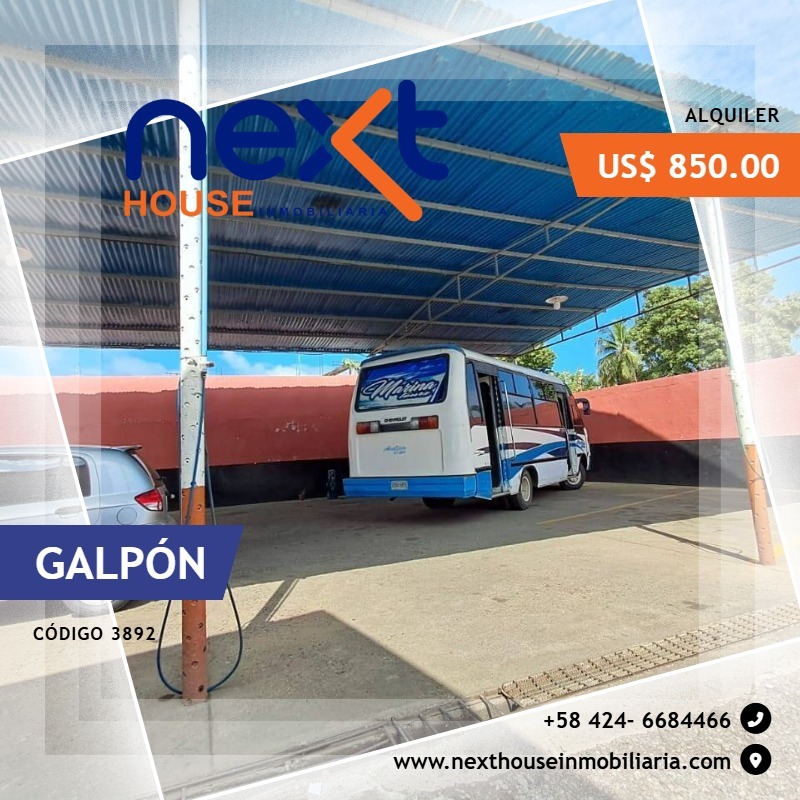 Galpón en alquiler NEXT 3892